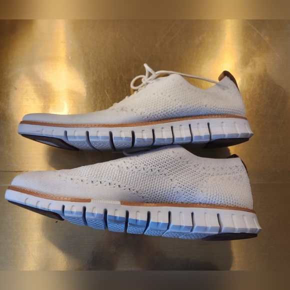 White Cole Haan Lace-Up Men's Shoes Size 10.5 - Picture 3 of 14